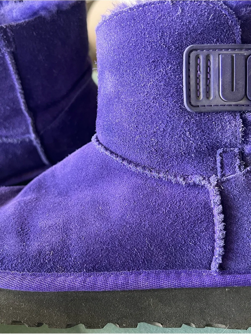 UGG Classic Mini Boot in Purple Size 7